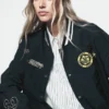1989 Pins & Patches College-Jacke 1989 Pins & Patches College-Jacke