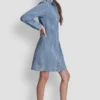 A-Linien-Kleid mit Nähten A-Linien-Kleid mit Nähten