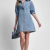 A-Linien-Kleid mit Nähten A-Linien-Kleid mit Nähten