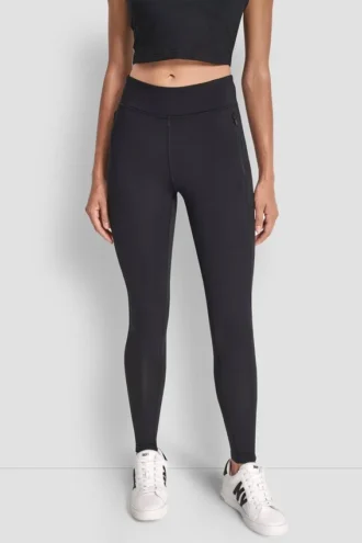 Alpine Fitness Leggings mit hoher Taille und voller Länge