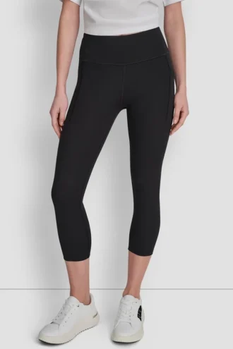 Balance Compression Leggings mit hoher Taille und verkürztem Bein