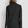 Blazer mit Zickzack-Ziernähten Blazer mit Zickzack-Ziernähten