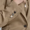 Blazer mit Zickzack-Ziernähten Blazer mit Zickzack-Ziernähten
