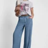 Bleecker St T-Shirt mit Aufdruck Bleecker St T-Shirt mit Aufdruck