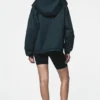 Bomberjacke mit hohem Kragen und Kapuze Bomberjacke mit hohem Kragen und Kapuze