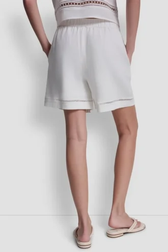 Boxershorts aus Leinenmischung mit hoher Leibhöhe