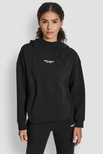 Brooklyn Scuba Hoodie mit Gummizügen und Taschen