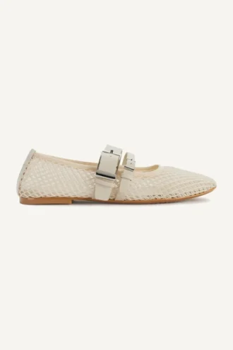 Dade Mesh Mary Jane-Flache Schuhe