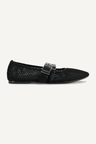 Dade Mesh Mary Jane-Flache Schuhe