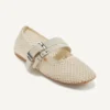 Dade Mesh Mary Jane-Flache Schuhe Dade Mesh Mary Jane-Flache Schuhe