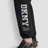 DKNY 1989 Jogginghose mit Strass-Logo DKNY 1989 Jogginghose mit Strass-Logo