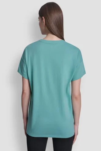 DKNY 1989 Logo-T-Shirt mit Strassnieten