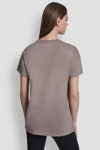 DKNY 1989 Logo-T-Shirt mit Strassnieten