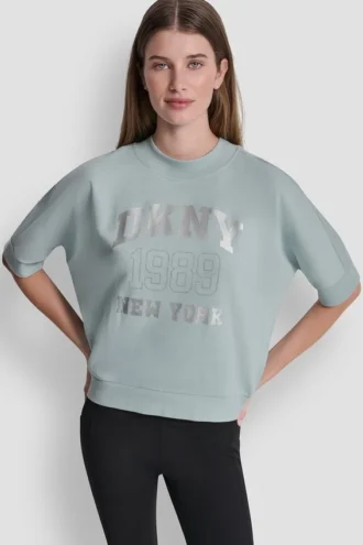 DKNY 1989 Pullover mit Strass-Logo