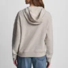 DKNY Jeans Sweatshirt mit Satin-Applikation und Kettenstich-Logo DKNY Jeans Sweatshirt mit Satin-Applikation und Kettenstich-Logo