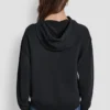 DKNY Jeans Sweatshirt mit Satin-Applikation und Kettenstich-Logo DKNY Jeans Sweatshirt mit Satin-Applikation und Kettenstich-Logo