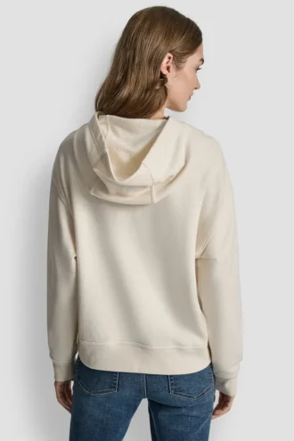 DKNY Jeans Sweatshirt mit Satin-Applikation und Kettenstich-Logo