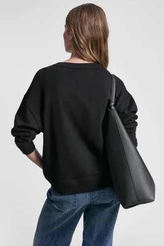 DKNY Taxi Sweatshirt mit fotorealistischem Logo