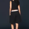 DKNY X Yankees Bestickte Shorts DKNY X Yankees Bestickte Shorts