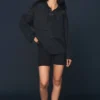 DKNY X Yankees Jacke mit halbem Reißverschluss