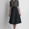Fit & Flare Midi-Shirtkleid Fit & Flare Midi-Shirtkleid