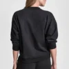 Fleece-Pullover mit metallischem Bubble-Logo