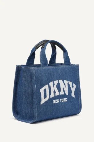 Hadlee Kleine Denim-Shopper mit Logo
