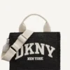 Hadlee Kleine Stroh-Logo-Shopper
