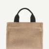 Hadlee Kleine Stroh-Logo-Shopper Hadlee Kleine Stroh-Logo-Shopper