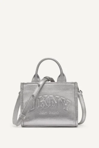 Hadlee Mini-Umhängetasche mit Metallic-Logo