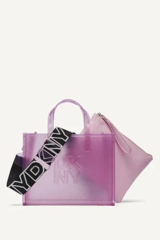 Hadlee Small Jelly Logo Shopper