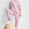 Hoch geschnittene Jogginghose mit Relaxed Fit und Logo Hoch geschnittene Jogginghose mit Relaxed Fit und Logo