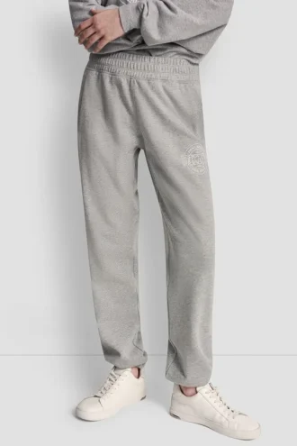 Hoch geschnittene Jogginghose mit Relaxed Fit und Logo