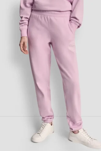 Hoch geschnittene Jogginghose mit Relaxed Fit und Logo