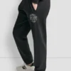 Hoch geschnittene Jogginghose mit Relaxed Fit und Logo Hoch geschnittene Jogginghose mit Relaxed Fit und Logo