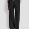 Hoch taillierte Hose mit weitem Bein Hoch taillierte Hose mit weitem Bein