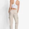 Hoch taillierte, Relaxed Fit Cargo-Jogginghose Hoch taillierte, Relaxed Fit Cargo-Jogginghose