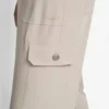 Hoch taillierte, Relaxed Fit Cargo-Jogginghose Hoch taillierte, Relaxed Fit Cargo-Jogginghose