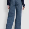 Hoch taillierte, weit geschnittene Hose Hoch taillierte, weit geschnittene Hose