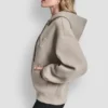 Hoodie aus Scuba-Stoff mit Logo-Prägung Hoodie aus Scuba-Stoff mit Logo-Prägung
