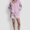 Hoodie mit durchgehendem Reißverschluss und Folienlogo Hoodie mit durchgehendem Reißverschluss und Folienlogo