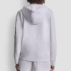 Hoodie mit durchgehendem Reißverschluss und Folienlogo Hoodie mit durchgehendem Reißverschluss und Folienlogo