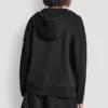 Hoodie mit durchgehendem Reißverschluss und Folienlogo Hoodie mit durchgehendem Reißverschluss und Folienlogo