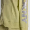 Hoodie mit durchgehendem Reißverschluss und Folienlogo Hoodie mit durchgehendem Reißverschluss und Folienlogo