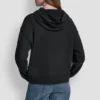 Hoodie mit gestapeltem Strass-Foil-Logo Hoodie mit gestapeltem Strass-Foil-Logo