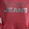 Hoodie mit gestapeltem Strass-Foil-Logo Hoodie mit gestapeltem Strass-Foil-Logo