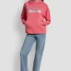 Hoodie mit gestapeltem Strass-Foil-Logo Hoodie mit gestapeltem Strass-Foil-Logo