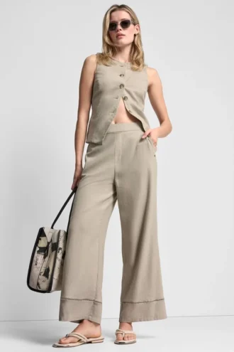 Hose aus Leinenmischung Hose aus Leinenmischung