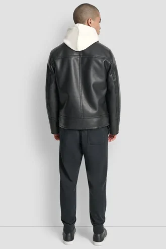 Jacke mit Kunstfellfutter