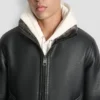 Jacke mit Kunstfellfutter Jacke mit Kunstfellfutter